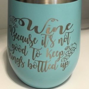 NWOT wine tumbler